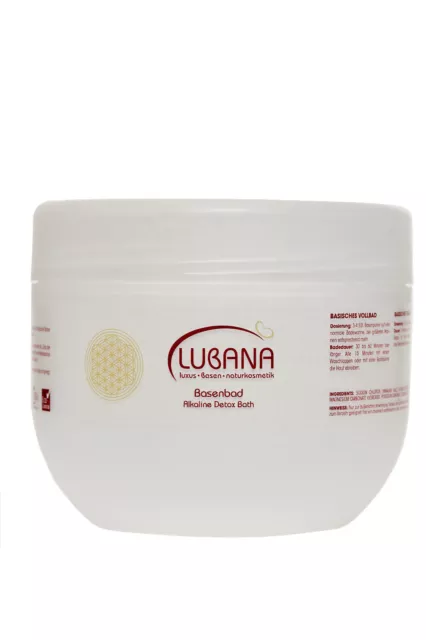 LUBANA Basenbad - 1200 g Basisches Badesalz ( 29,08 EUR /1 KG ) + wählbare Probe