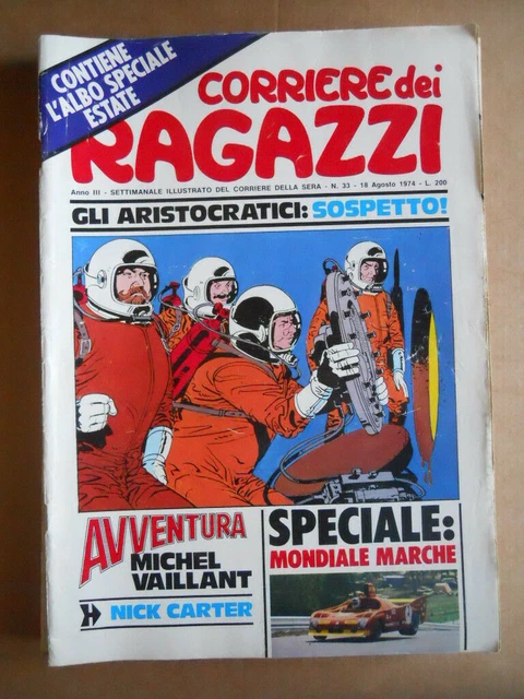 Inserts Prototypes Corriere Ragazzi 1972 - Alfa Romeo 33 TT 3 & Ferrari 312 - Collection