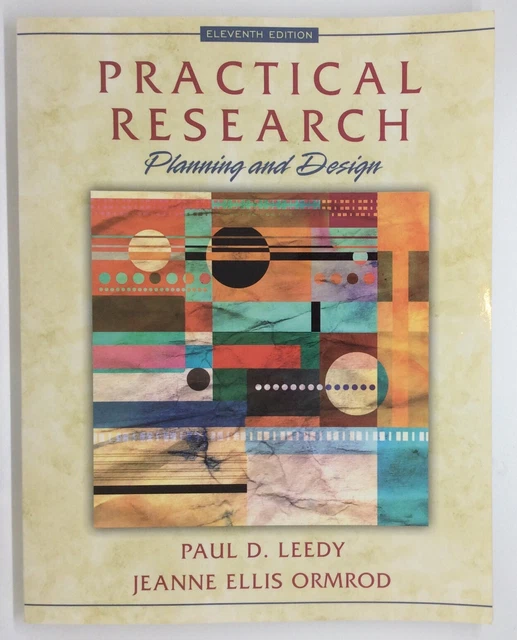 Research Methods:  Planning and Design, 11th ed by Leedy & Ormrod, paperback NEW