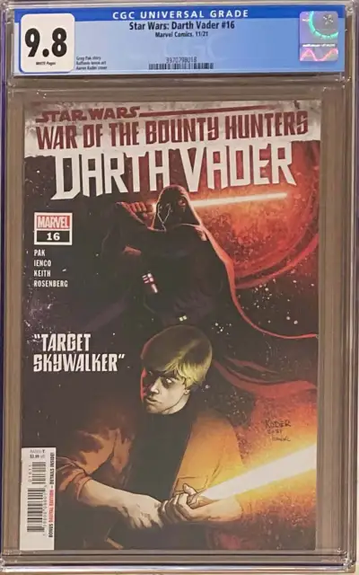 Star Wars: Darth Vader #16 CGC 9.8 - War of the Bounty Hunters