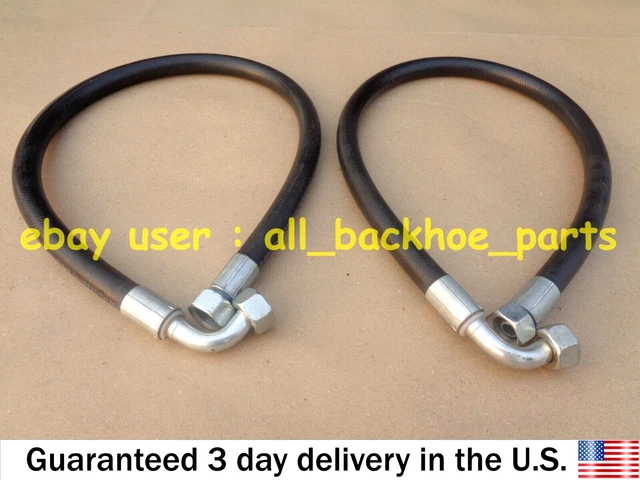 JCB Backhoe Circuit Hose Set 5/8 BSP – 614/43000 (2 Pcs) For 3CX, 214, 215, Etc.
