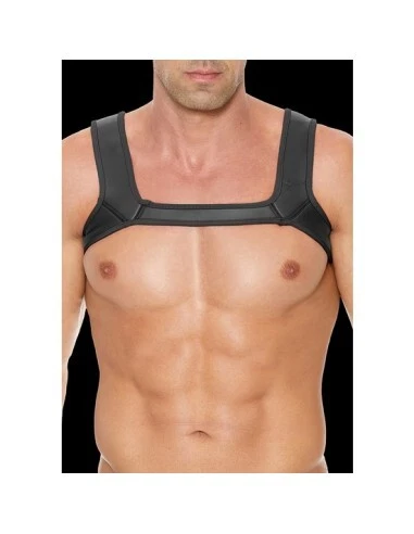 Ouch Puppy Play - Arnés De Neopreno - Negro