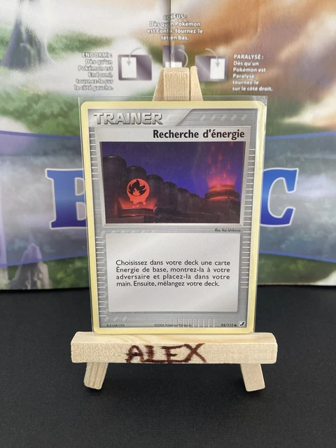 Carte Pokemon Recherche D’énergie 94/115 / Bloc EX Forces Cachées / Bon État FR