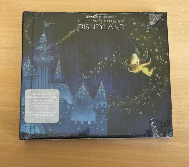 WALT DISNEY RECORDS Legacy Collection DISNEYLAND 60th Anniversary 3 CD