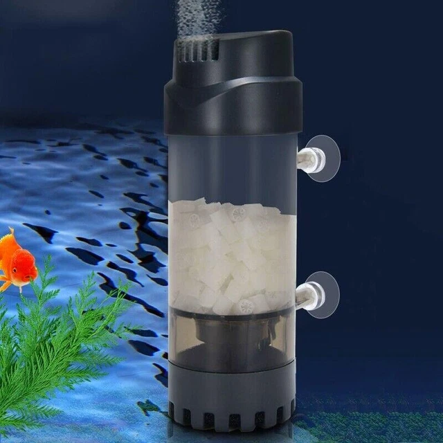 Fish Tank Aquarium Filter Bubble Bio-Media Reactor Fluidized Moving Bed