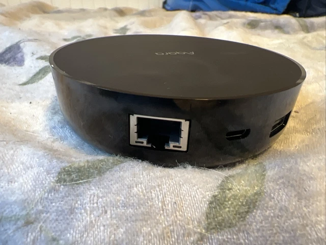 Aqara Hub M2 HM2-G01 Noir – Pont Domotique WiFi Bluetooth, Compatible HomeKit/Google