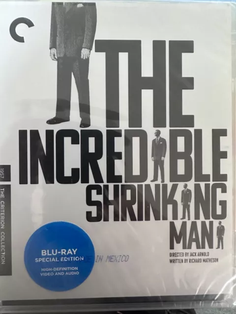 THE INCREDIBLE SHRINKING MAN (1957) BLURAY BRAND NEW! Criterion #1100 *Region A*