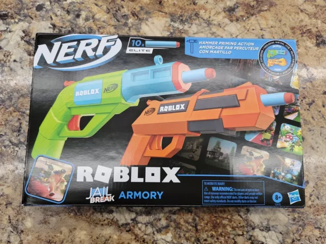 Nerf Roblox Jailbreak: Armory - Hammer-Action Blaster Pack, 1 - Fry's Food  Stores