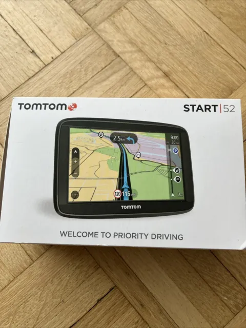 TomTom Start 52 EU45 T 5 Zoll GPS-Navigationsgerät - Schwarz (1AA5.002.01)