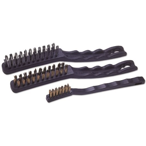 Set Spazzole Filo LASER - 2 Tipi/2 Dimensioni - 3 Pezzi