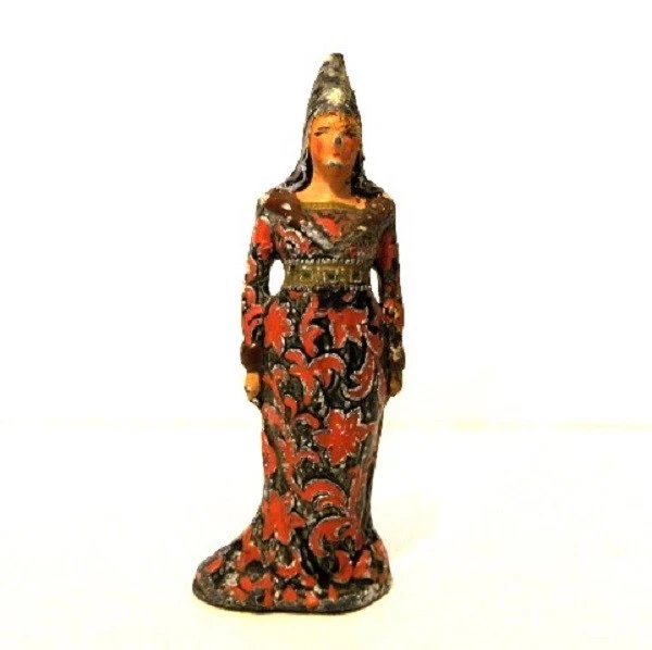 Ancienne Figurine Plomb creux Gustave Vertunni Charles IX