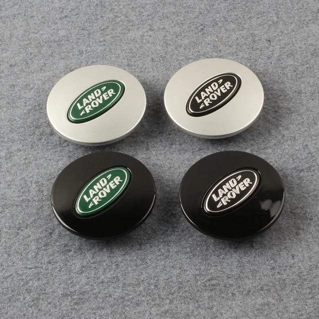 4x Nabenkappen / Felgendeckel 62-63mm Für Land Rover & Range Rover – Chromfarben Aus Alu