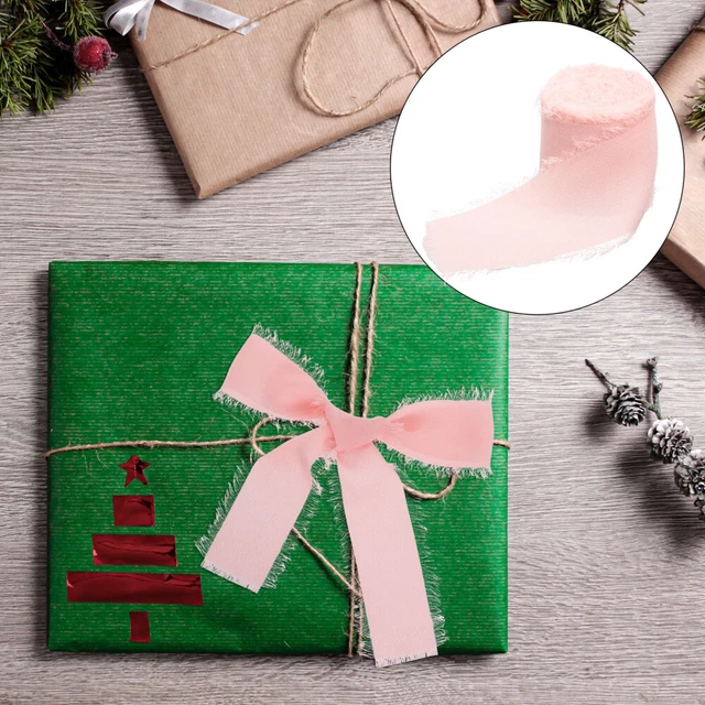 gift wrapping ribbon dekorativ Geschenkdekoration bastelndes Geschenkband Kuchen