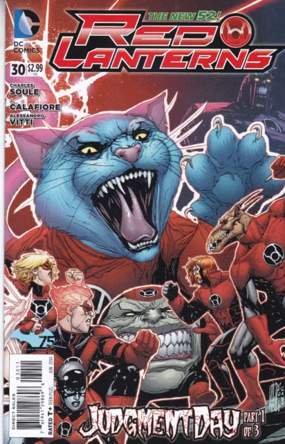 Dc Comics Red Lanterns #30 June 2014 Fast P&P Same Day Dispatch