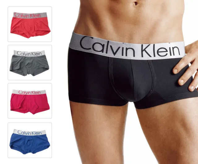 Calvin Klein Boxer Briefs Micro Mesh Size XL Blue 3-Pack NWT CK