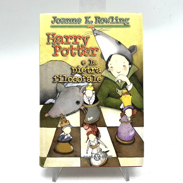 Livre Harry Potter à L'école Des Sorciers - Salani - Édition Rare En Italien