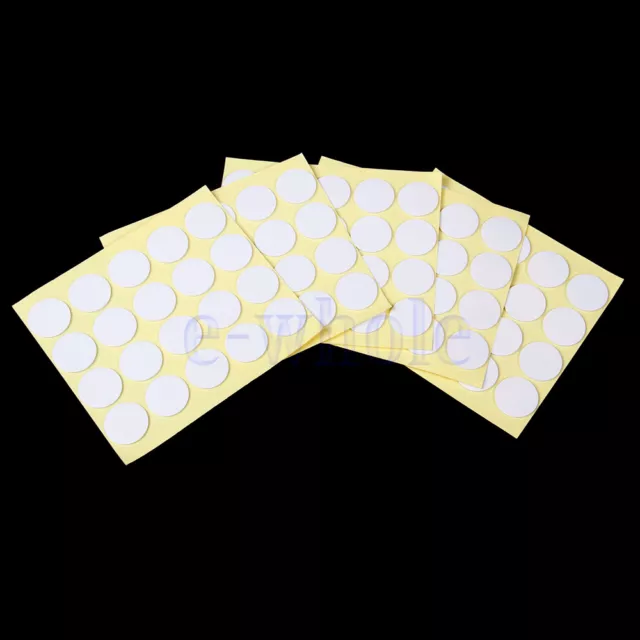 100 Wick Stickers Stick-ums Glue Dots For Candle Making H5