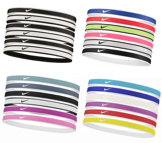 Lot de 6 bandeaux Nike Headband Unisexe