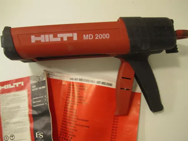 HILTI MD 2000 Epoxy Sealant Adhesive Caulk Dispensing Business Industrial Gun