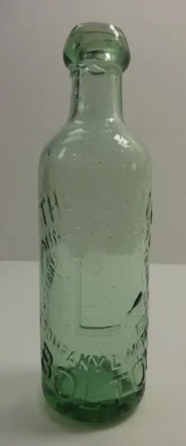 Antique Bottle BOLTON The Jolly Mineral Water Co Original Victorian Era Glass