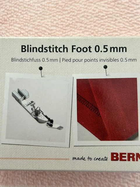 Genuine Bernina Blindhem Foot 0.5mm - L450 & L460 Sergers - Part #502070.03.48 Genuine Bernina Blindhem Foot 0.5mm - L450 & L460 Sergers - Part #502070.03.48