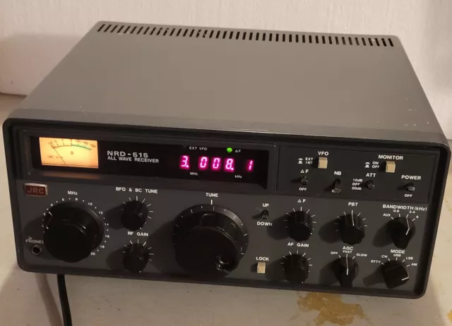 Jrc Japan Radio Nrd-515 Radio Receiver #11