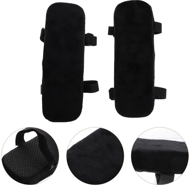 2 piezas sillón mangas reposabrazos cojín de silla para silla de oficina protector de codo
