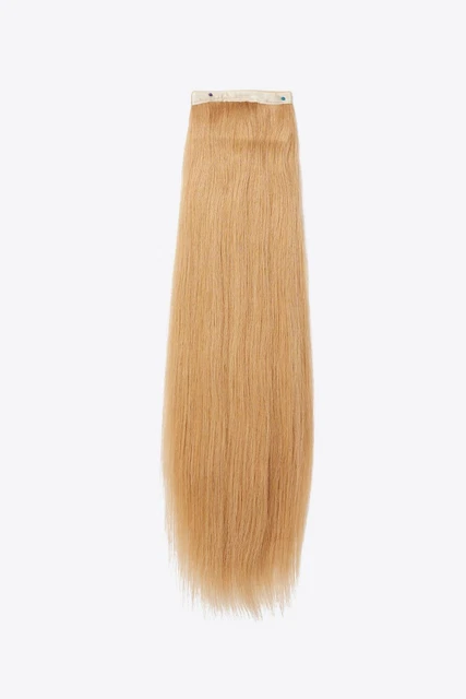 Cabello humano de larga duración con cola de caballo 24" 130 g