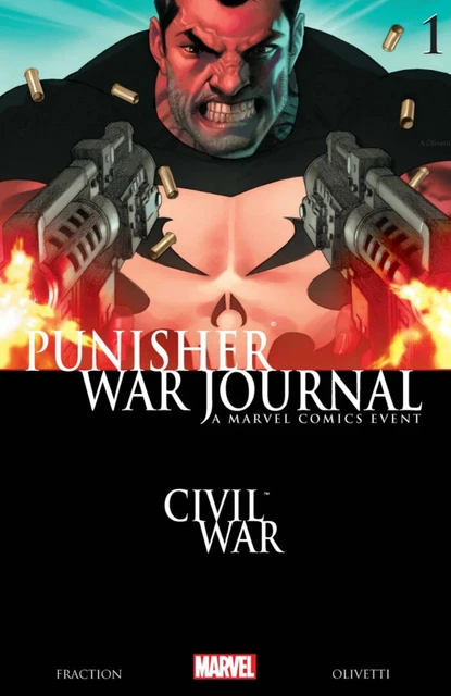 Marvel Comics Punisher War Journal #1 Modern Age 2007