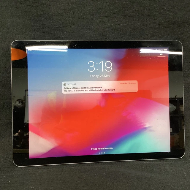 Apple iPad Air A1474 Silver 16G Working (54) #209
