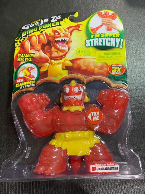 Heroes Of Goo Jit Zu - Figurine Smash Strikers Blazagon - Étirable Et Ultra-Résistant !