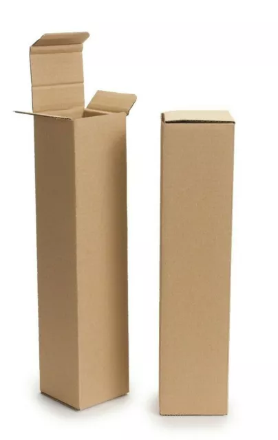Faltkartons Versandkarton Versandrohr 650x60x60mm NEU Braun Menge Wählbar