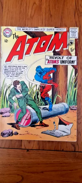 DC COMICS .The ATOM #14 SEPT. 1964 GIL KANE ART .MURPHY ANDERSON GARDNER FOX FN-