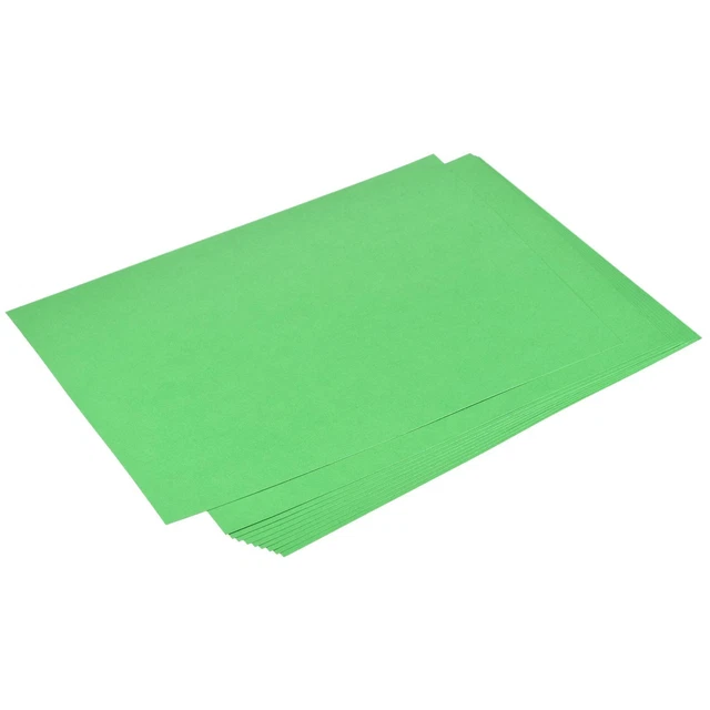 Cartulina Recortes Álbum Papel 29.7cmx42cm, 74 Lb/200 Gsm, Esmeralda Verde 20uds