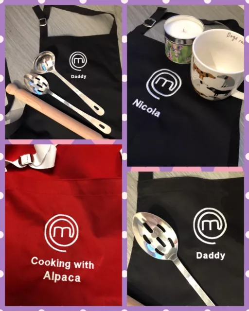 Masterchef. Masterchef Apron. Masterchef Personalised Apron. Gift for Chef. Gift