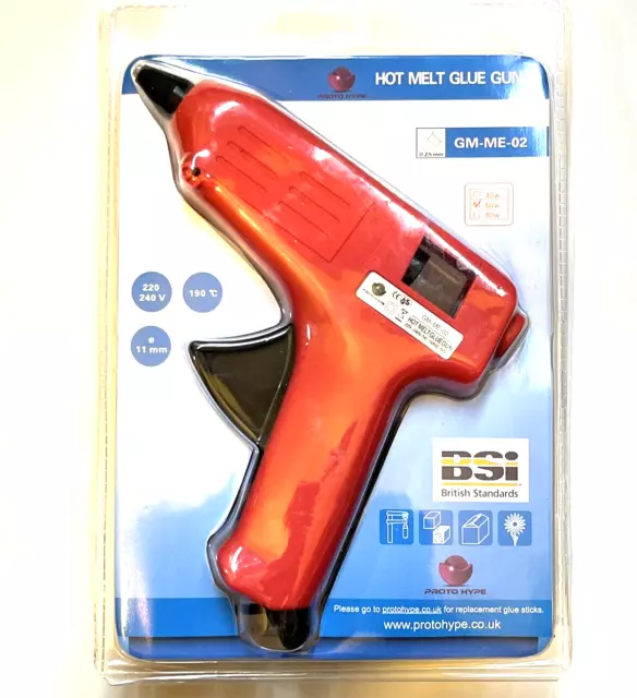 11Mm Glue Gun Hot Melt Electric Trigger Diy Adhesive Sticks Hobbies Crafts New