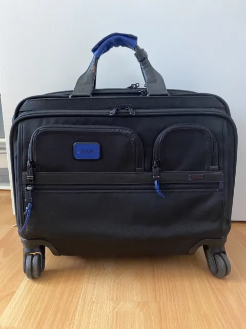 Used TUMI T-TECH Carry On Set 22” Suitcase 5722GRY & 5664D 18” Laptop  Briefcase