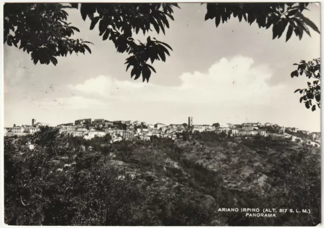 Ariano Irpino - Avellino - Panorama - Viagg. 1957 -72748-