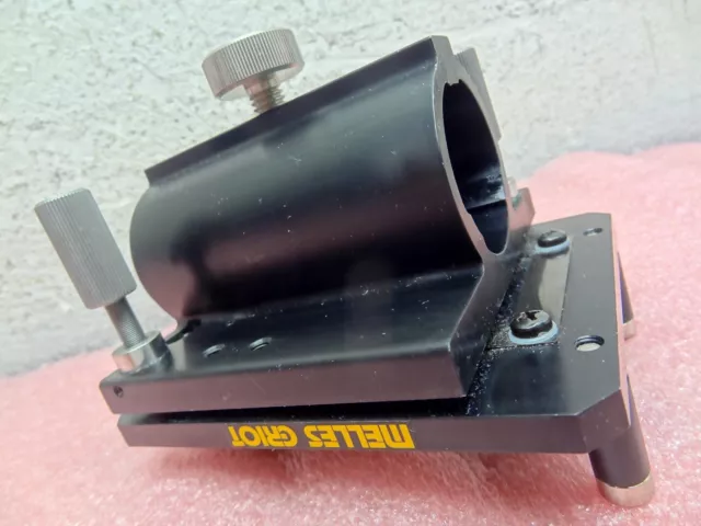 Melles Griot Optics Rod Holder / Carrier Z Tilt Stage Assy. Optical Laboratory