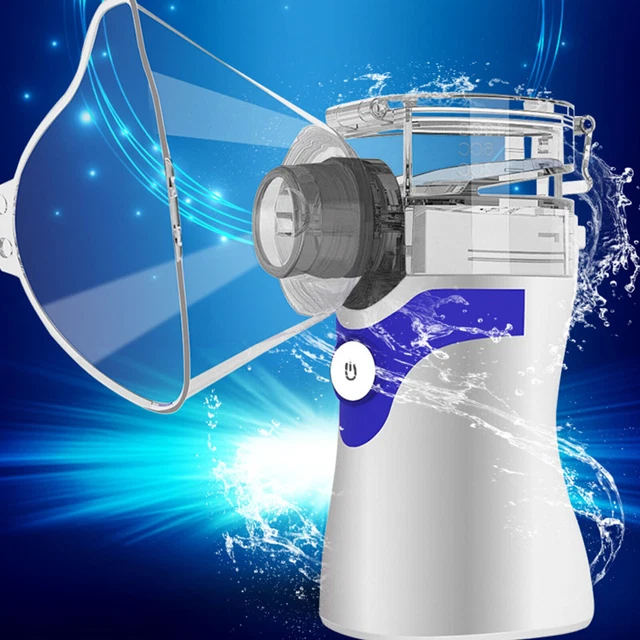 Mini nebulizador portátil de mano inhalador máquina niños adultos