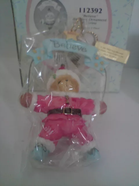 Cherished Teddies Believe 2003 Dated Ornament 112392 Nib