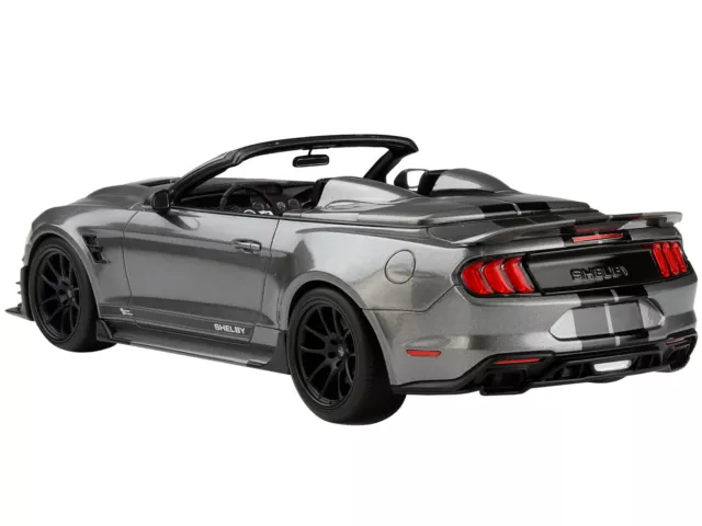 GT Spirit US057 2021 Shelby Super Snake Speedster Convertible Carbonized 1/18