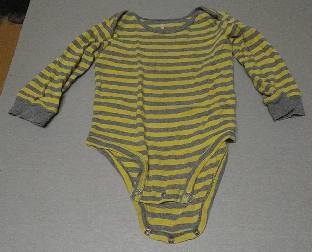 Carters 18 Month Infant Baby Cotton One-Piece Striped Bodysuit for Boys or Girls