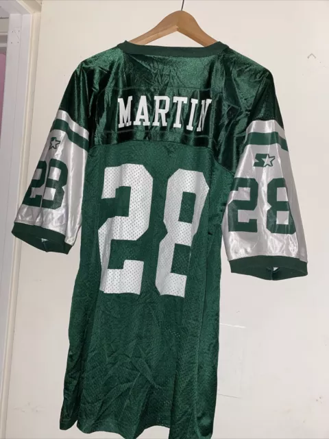 NFL Pro Line Starter NEW YORK JETS CURTIS MARTIN #28 Football JERSEY S –  Rare_Wear_Attire