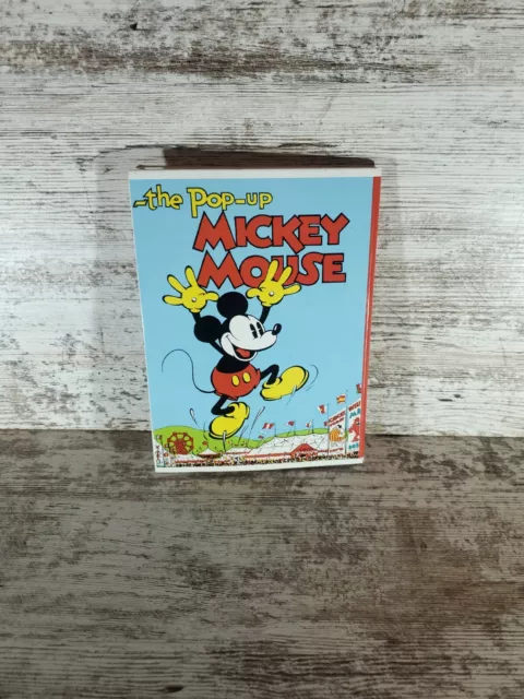 Disney The Pop Up Mickey Mouse Book Applewood 1993 1st reprint of 1933 original
