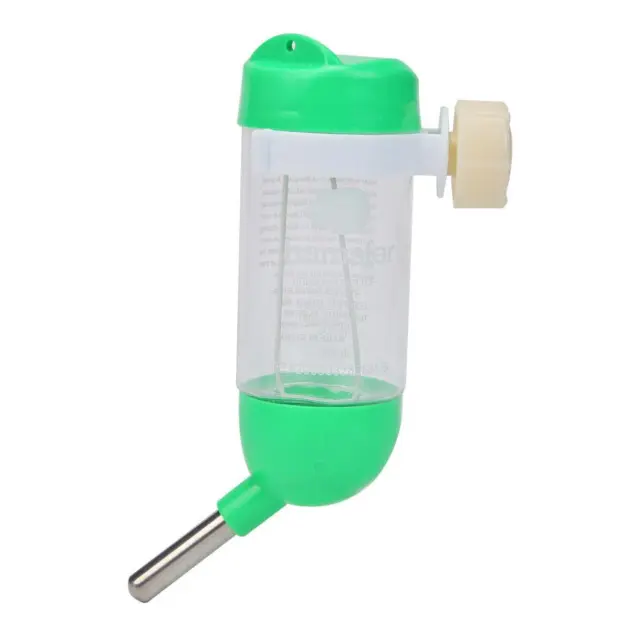 fr 80mL Small Pet Water Dispenser Hamster Drinking Fountain Kettle (Green)