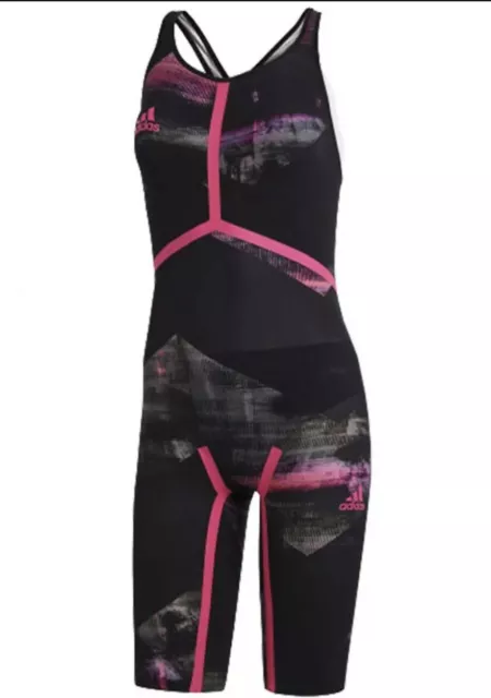 Adidas Freestyle XVIII Closed Back 26” Swim Suit Speed Skin Knee$469 FINA CD5234