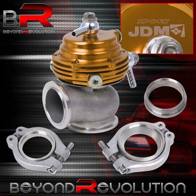 35mm 38mm Jdm Turbo Charger Compact V-Band External Gold Wastegate Spring Psi