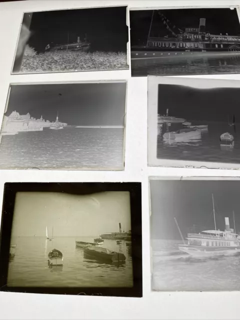 15 Photo Plaque De Verre Bateau Annecy ? Geneve Italie