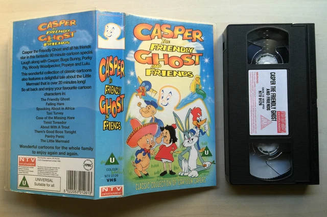 CASPER THE FRIENDLY GHOST AND FRIENDS - VHS VIDEO 1995 vintage EUR 11